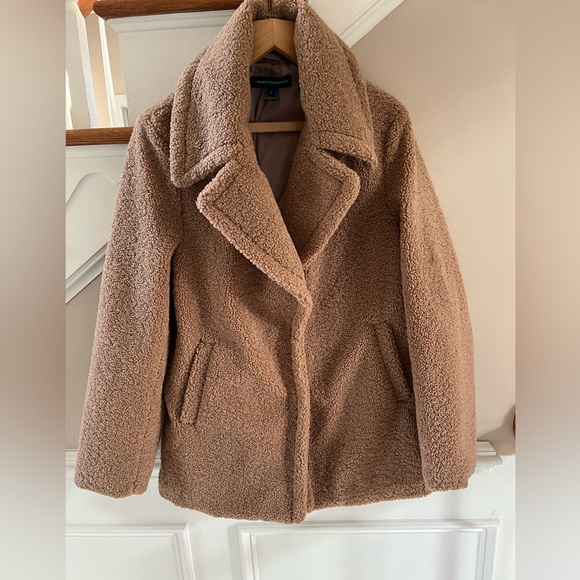 French Connection Teddy Coat - Picture 3 of 12